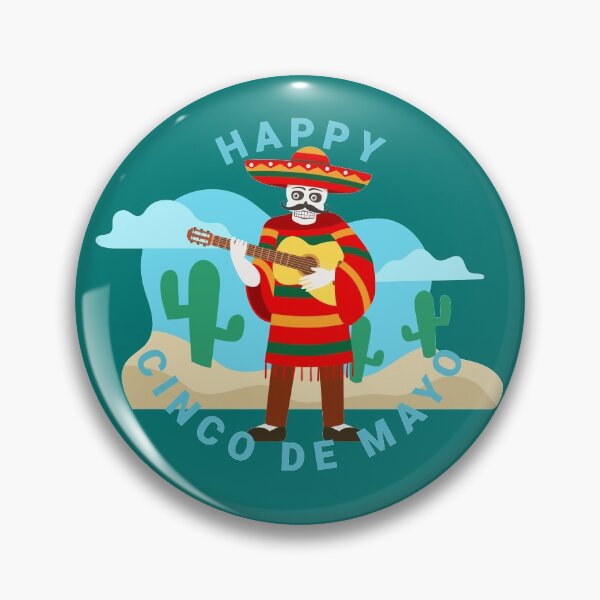 Item preview, happy cinco de mayo skeleton designed and sold by Gossip Rag.