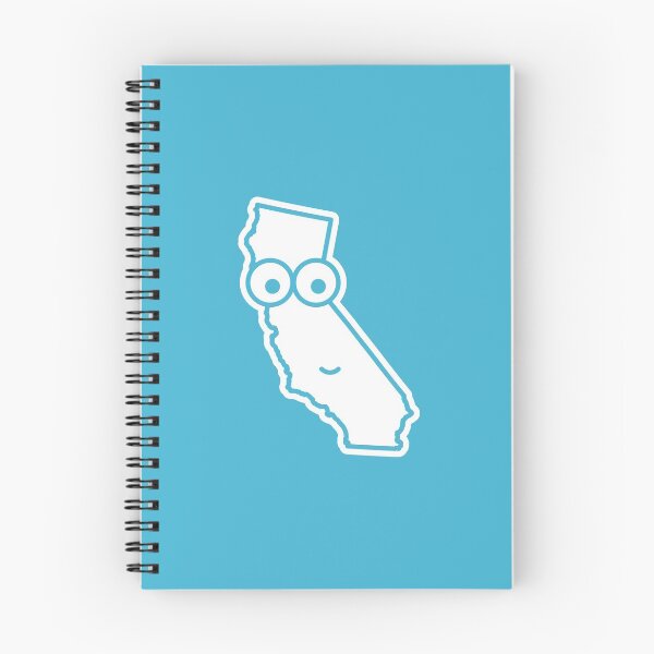 Item preview, California Face on Ocean Blue Character Icon Cartoon designed and sold by npdstudio.