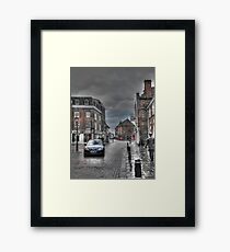 Rochester in the rain Framed Print