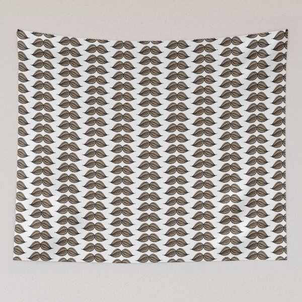 Item preview, big brunette mustache designed and sold by gingerlouls.