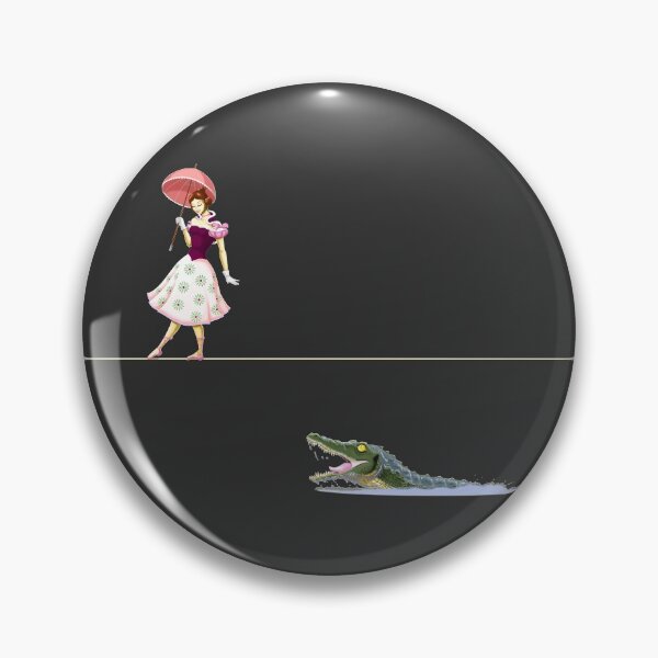 Item preview,  Haunted Tightrope Girl and Gator designed and sold by Sunshone2.