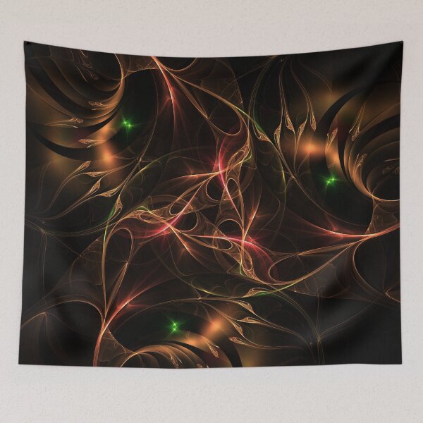 Item preview, Orange Triple Light | Fractal Art designed and sold by Brian Kroijer.
