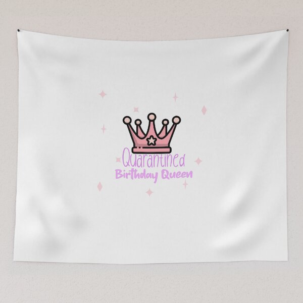 Item preview, Quarantined Birthday Queen designed and sold by IcyTees.