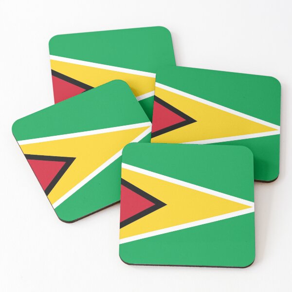 Item preview, Guyana Flag Face Masks And More designed and sold by ravishdesigns.