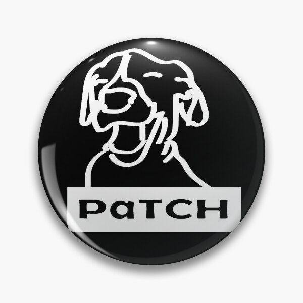 Item preview, Dog Patch Logo White v1 designed and sold by margaretfield.