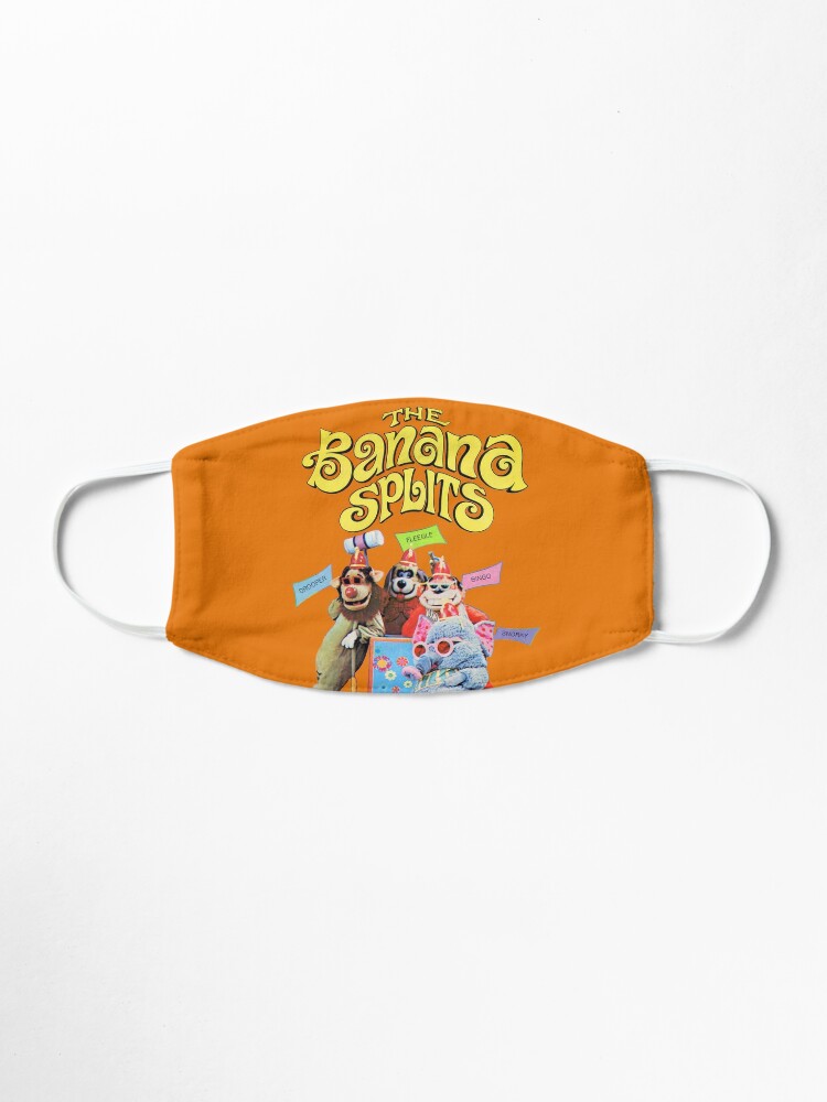 The Banana Splits Retro Cast Drooper Fleegle Bingo Snorky Mask By 90snerd Redbubble 