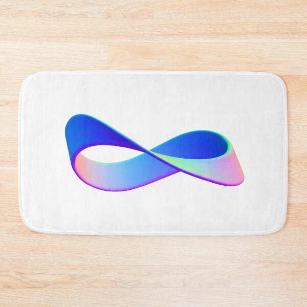 Item preview, colorful mobius strip, infinity symbol  designed and sold by DottedYeti.