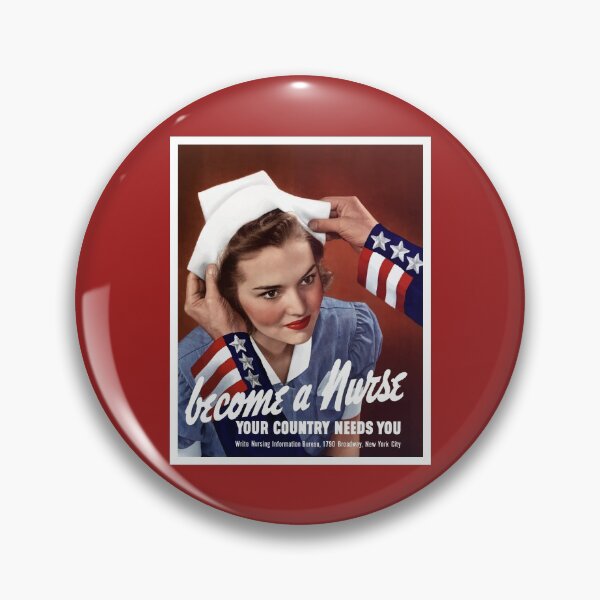 Item preview, Become A Nurse - Your Country Needs You -- WW2 designed and sold by warishellstore.