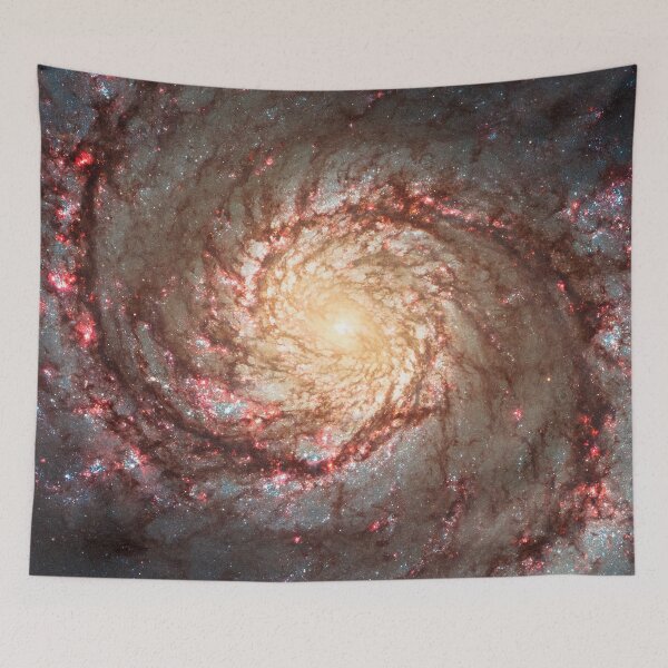 Item preview, Whirlpool Galaxy designed and sold by EarthMoonStars.