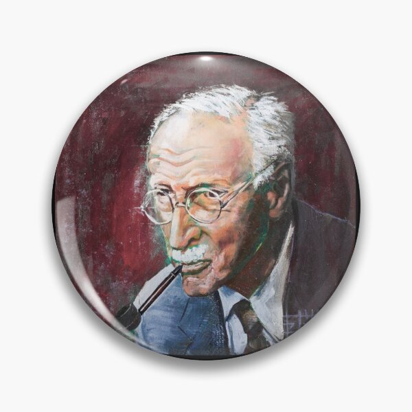 Item preview, Jung | Red Painting of Carl Jung designed and sold by Jacob la Cour.