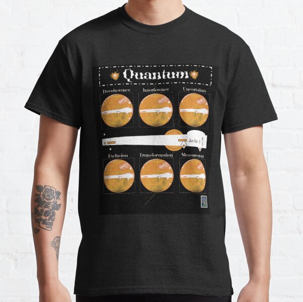 "Sheldon Wears Quantum - ORANGE"© Classic T-Shirt