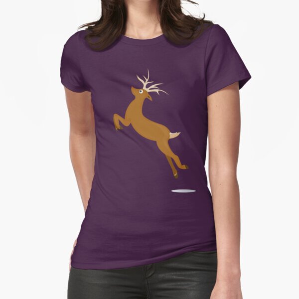 Jump! Fitted T-Shirt