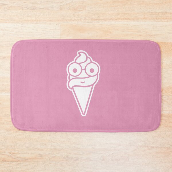 Item preview, Ice Cream Face on Pink Character Icon Cartoon designed and sold by npdstudio.