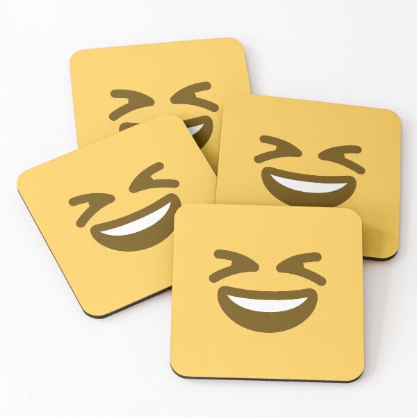 Item preview, Funny Face mask: Emoji Laughing designed and sold by T-shirt For You.