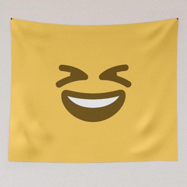 Item preview, Funny Face mask: Emoji Laughing designed and sold by T-shirt For You.