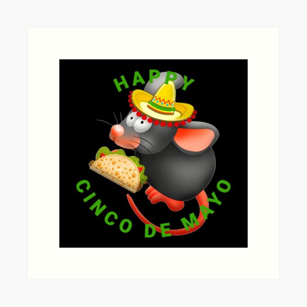 Aperçu de l'œuvre cinco de mayo rat créée et vendue par Gossip Rag.