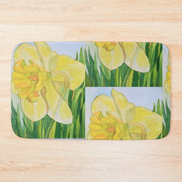 Item preview, Single watercolour daffodil painting designed and sold by esvb.