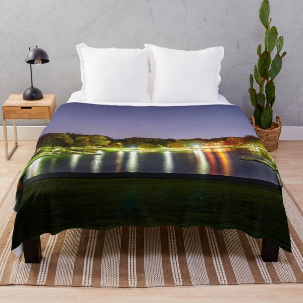 Item preview, Beaver Lake, Montreal at night designed and sold by RezieMart.
