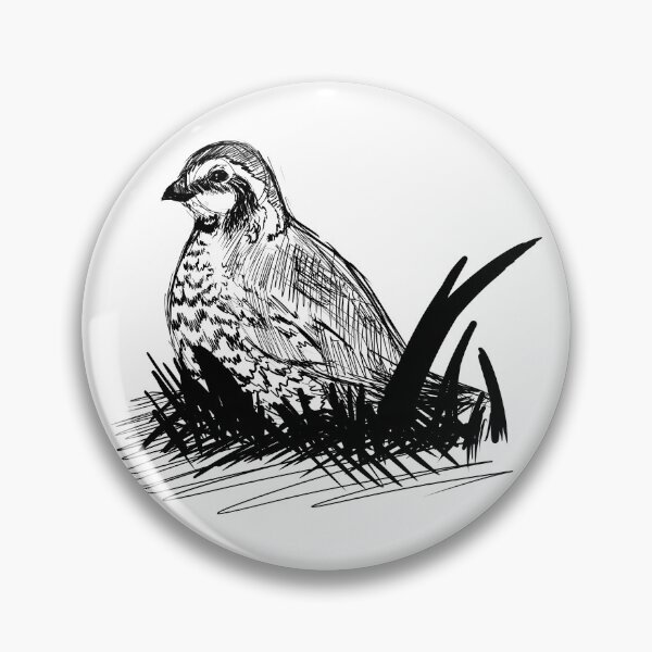 Item preview, Bobwhite Quail designed and sold by QuietFluffyFur.