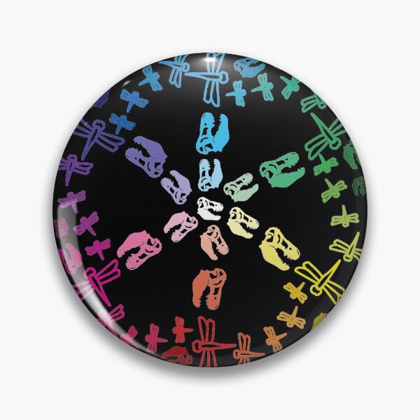 Item preview, Dinos and Dragonflies designed and sold by Adrianna Allen.