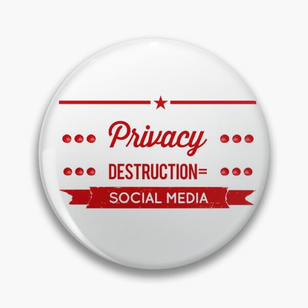 Item preview, Privacy Destruction = Social Media designed and sold by OfferHeat.