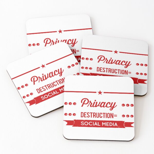 Item preview, Privacy Destruction = Social Media designed and sold by OfferHeat.