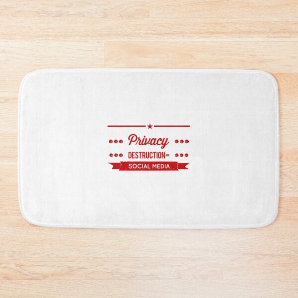 Item preview, Privacy Destruction = Social Media designed and sold by OfferHeat.