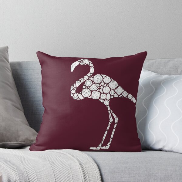 Item preview, Flamingo Diamonds Coloring Page, Adult Coloring Book Illustration Bird designed and sold by Anna Grunduls.