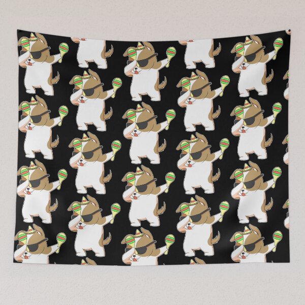 Item preview, Jack Russell Terrier Dog Dabbing In Sombrero designed and sold by fatamyfan1.