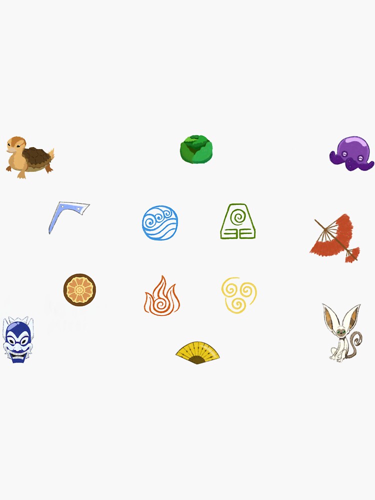 Avatar Stickers by NatTrident