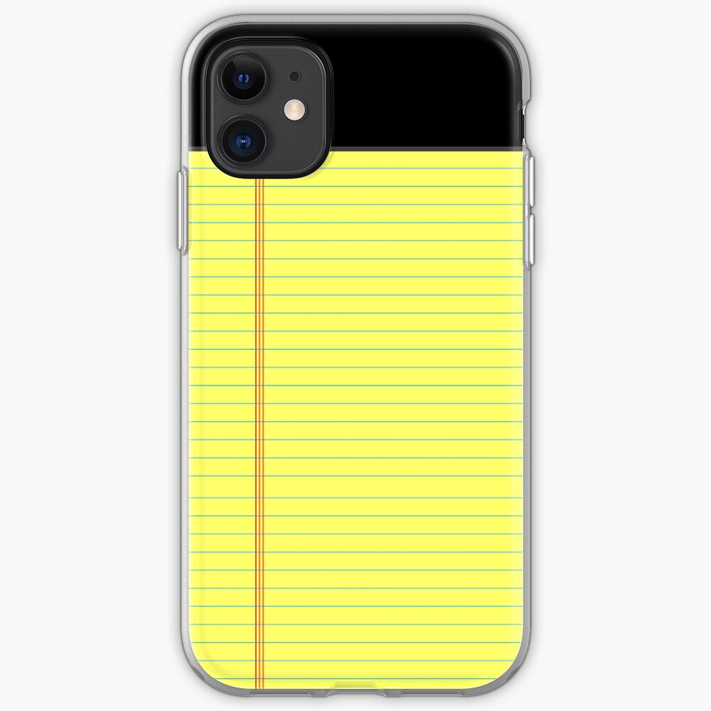 iphone case with notepad