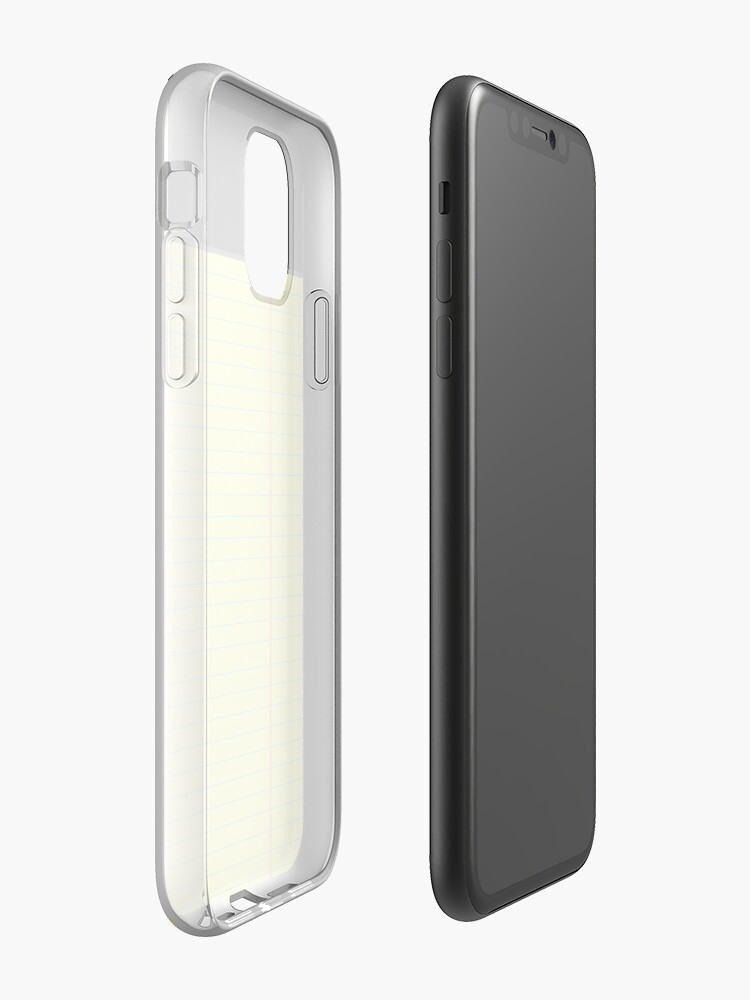 iphone case with notepad