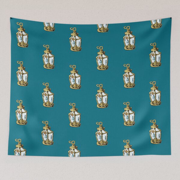 Item preview, Vela irritable en una linterna de estilo vintage designed and sold by Sarmo.