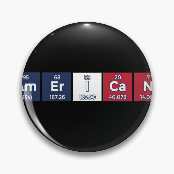 Artikelvorschau, Chemistry Periodic Table Chemistry American Elements Gift entworfen und verkauft von haselshirt.