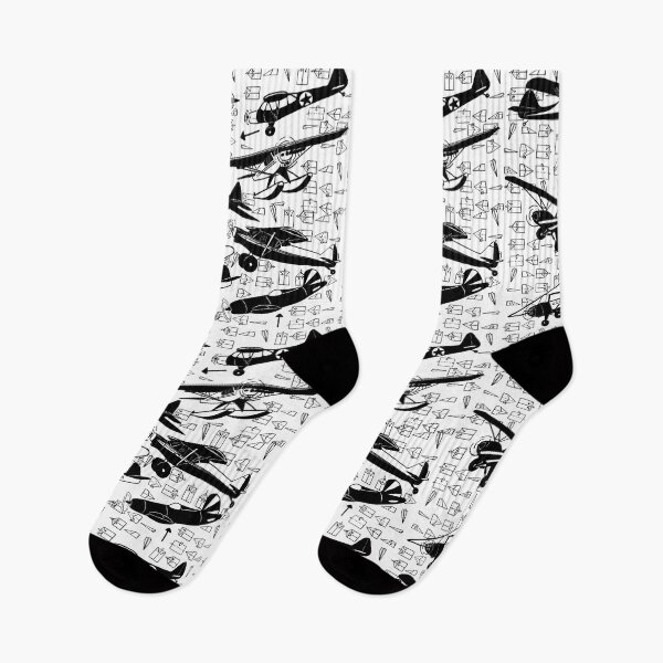 Item preview, Vintage Aircraft in Black and White designed and sold by Salzanos.