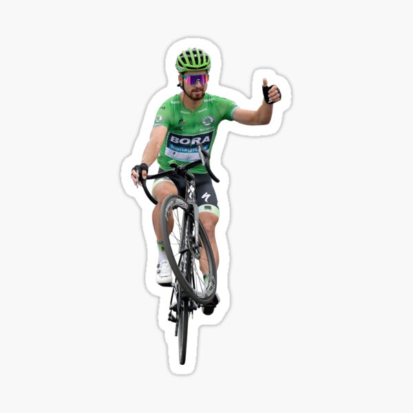 Peter Sagan Wheelie Tour de France Sticker