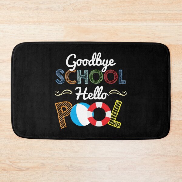 Item preview, Goodbye School Hello Pool Summer Vacation Beach designed and sold by haselshirt.