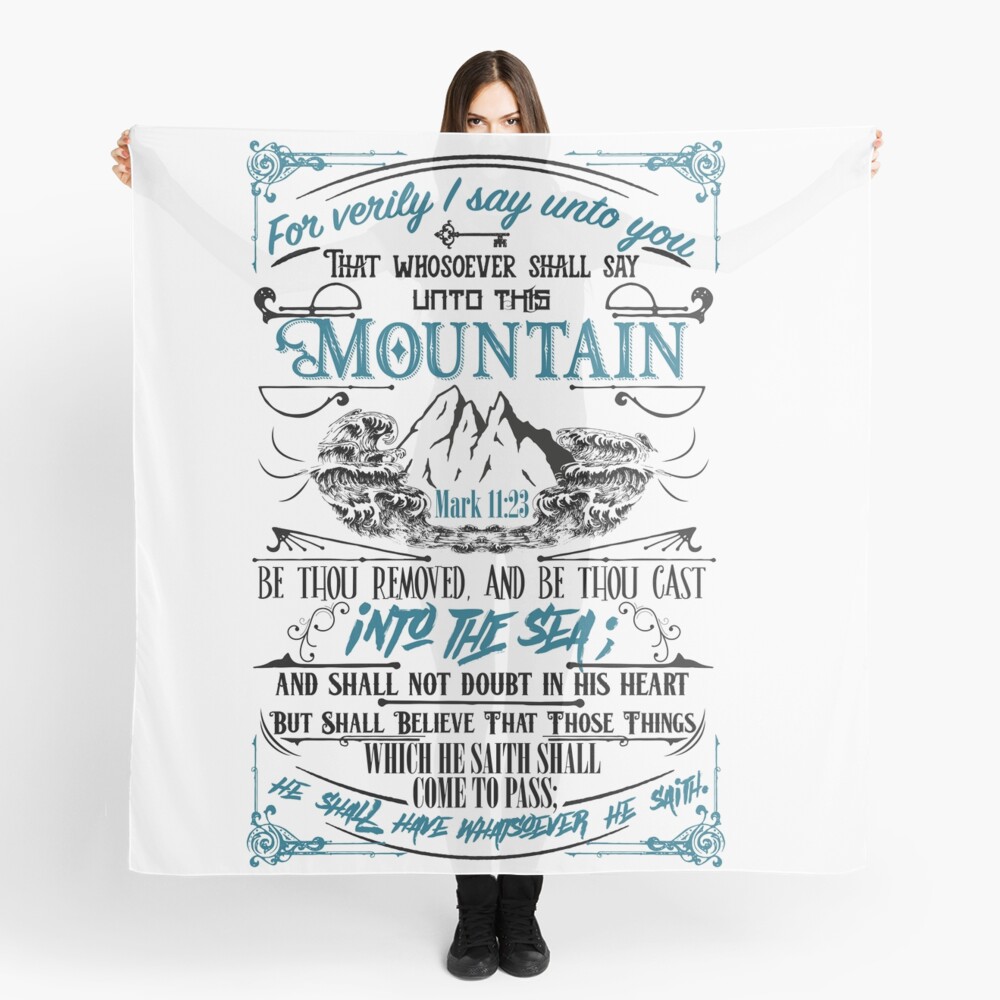 Mark 11:23 Scarf