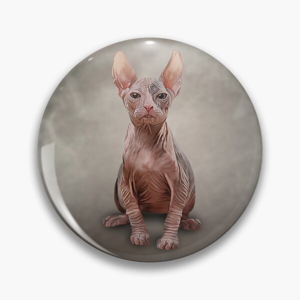 Item preview, Drawing Sphynx kitten designed and sold by bonidog.
