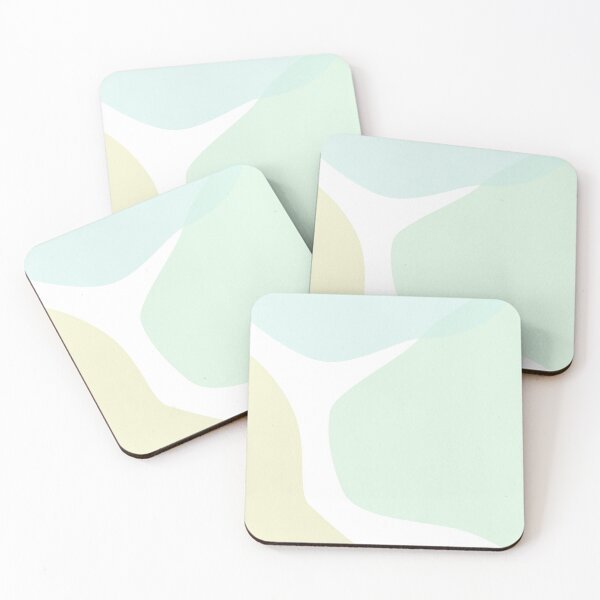 Item preview, Abstract shapes, cool tones. Minimalist design. designed and sold by PandaAvenue.