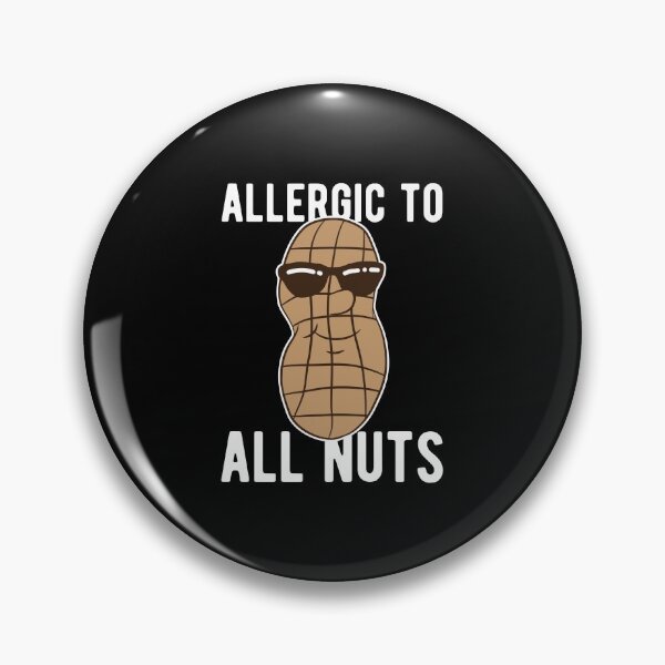 Item preview, Nuts Allergy Nut Free Zone Birthday Gift designed and sold by haselshirt.
