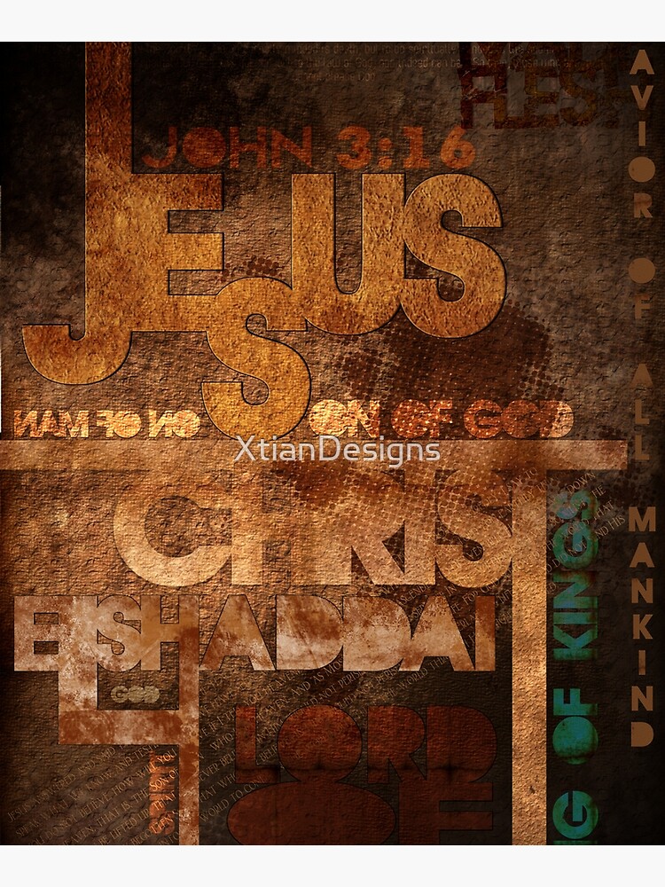 Jesus Christ- Son of God by XtianDesigns
