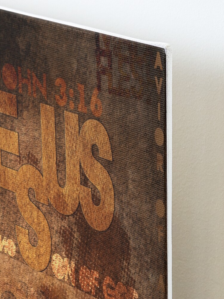 Alternate view of Jesus Christ- Son of God Mounted Print