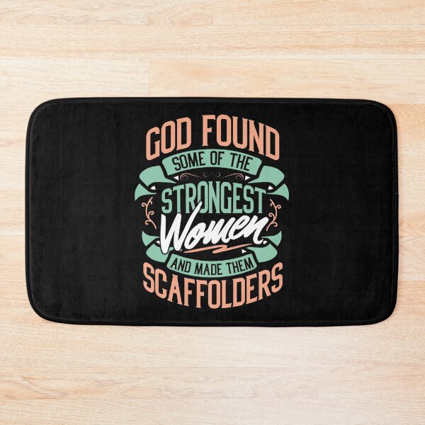 Item preview, Strong Woman Scaffolders Profession Gift designed and sold by haselshirt.