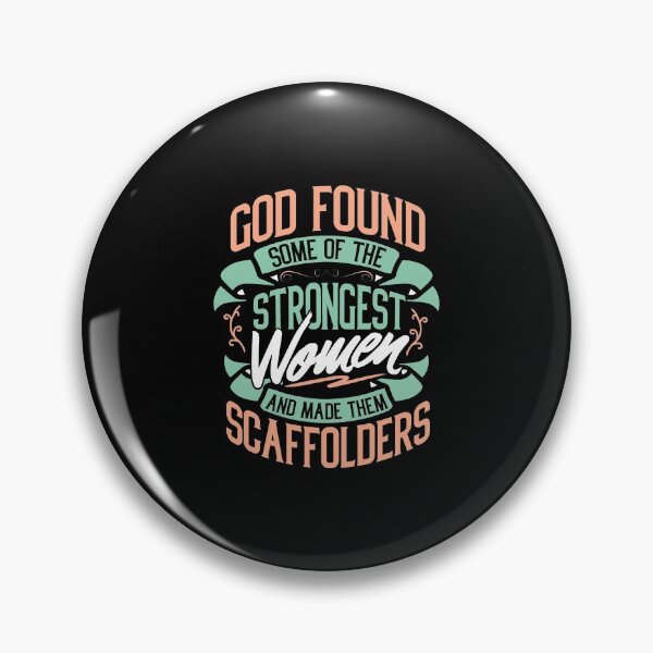 Item preview, Strong Woman Scaffolders Profession Gift designed and sold by haselshirt.