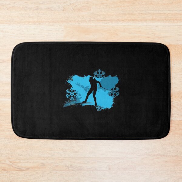 Item preview, Biathlon Skiing Riffle Shooting Snow Holiday Gift designed and sold by haselshirt.
