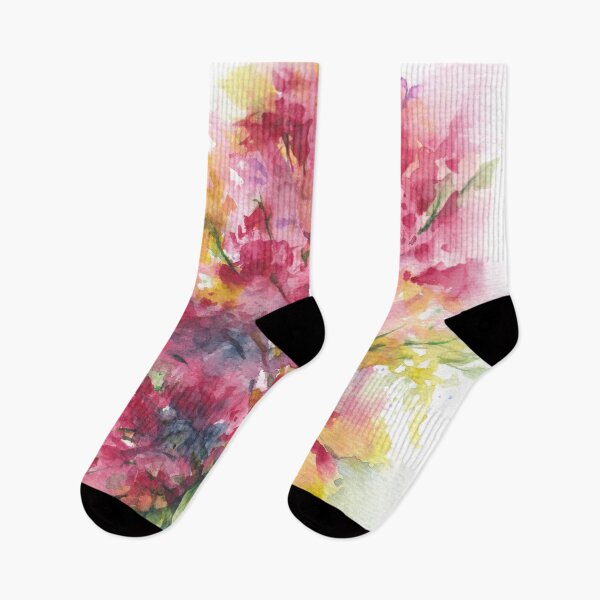 Item preview, Fantasy Flower - Watercolor in red and green designed and sold by IvaW.