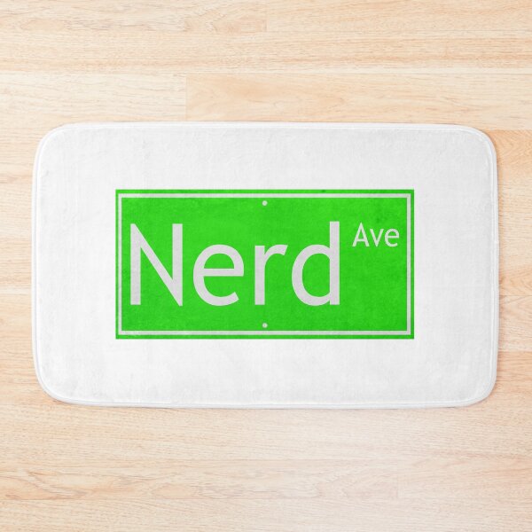 Item preview, Nerd Ave. Street Sign designed and sold by squarebubble.