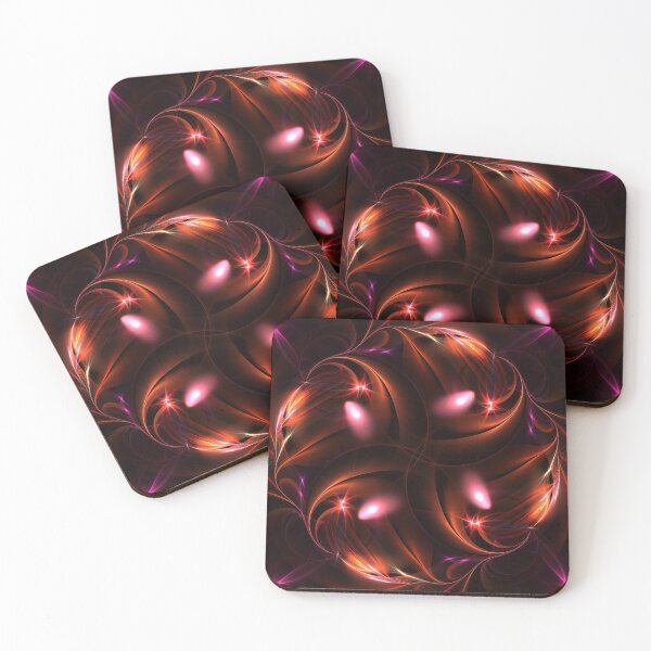 Item preview, Red Light Lumiere Swirl | Fractal Art designed and sold by Brian Kroijer.