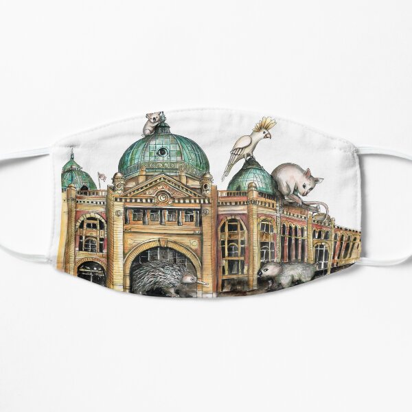Flinders street station Melbourne Mask